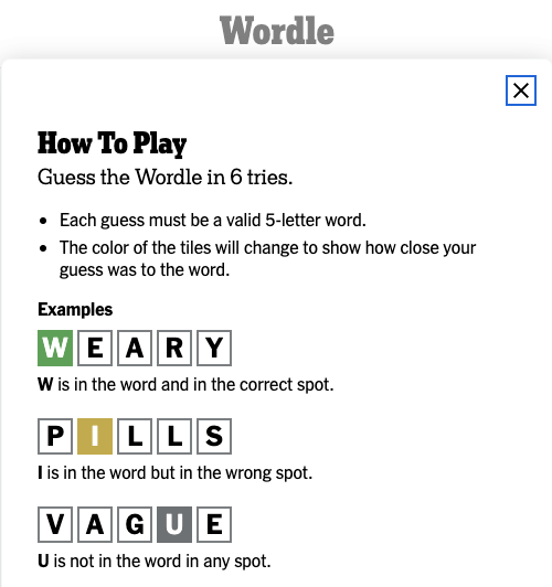 WordleRule